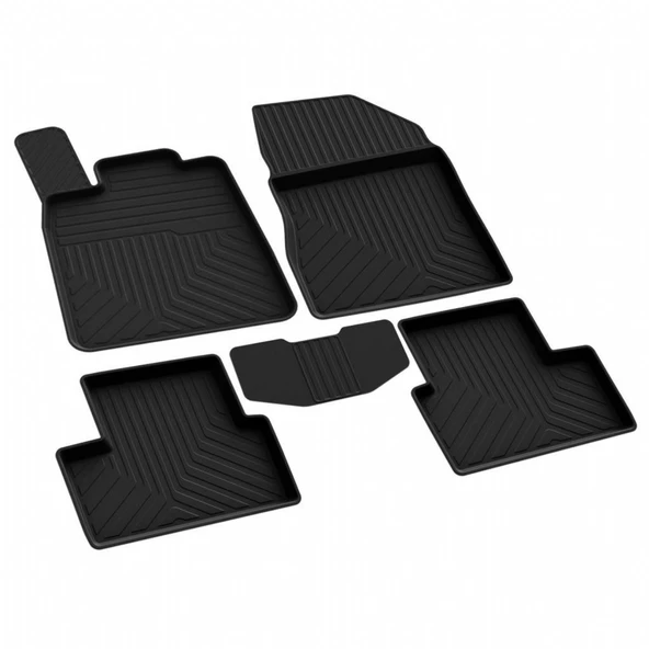 DS 7 Crossback Ferrous 4D Havuzlu Kauçuk Paspas 2017 ve Üstü ürün görseli 1