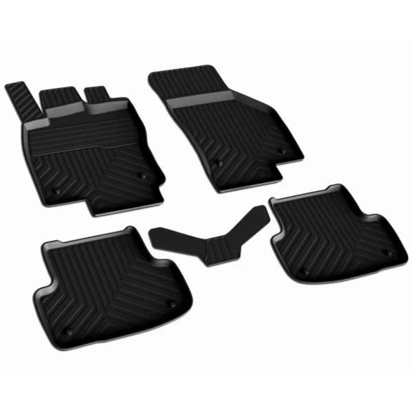Skoda Octavia 3  Ferrous 4D Havuzlu Kauçuk Paspas 2013 2019 ürün görseli 1