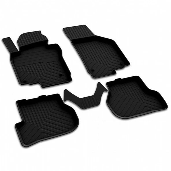 Seat Leon 2 Ferrous 4D Havuzlu Kauçuk Paspas 2006 2012 ürün görseli 1