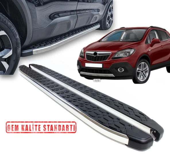 OPEL MOKKA 2012 2013 2014 2015 2016 2017 2018 2019 ARACA ÖZEL BLACKLİNE YAN BASAMAK ürün görseli 1