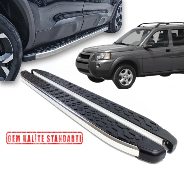 FREELANDER 1998 1999 2000 2001 2002 2003 2004 2005 2006 ARACA ÖZEL BLACKLİNE YAN BASAMAK ürün görseli 1