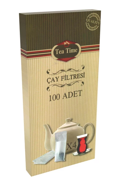 Çay Filtresi 4 Paket 100'lü Fırsat Paketi Büyük Boy L ürün görseli 1