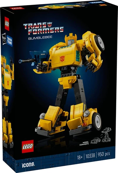 LEGO Icons 10338 Bumblebee ürün görseli 1
