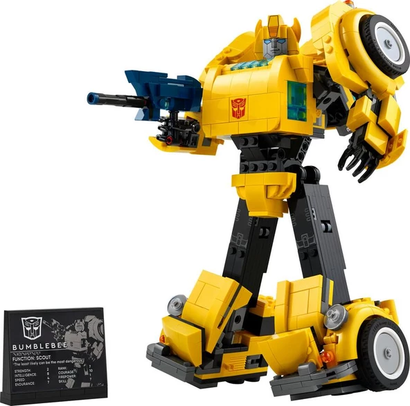 LEGO Icons 10338 Bumblebee - Resim 3