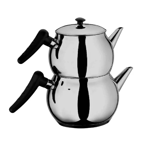 Home Perfect Küre Aile Boy Çaydanlık -İndüksiyon Tabanlı- Siyah Kulp-4CYD080 ürün görseli 1