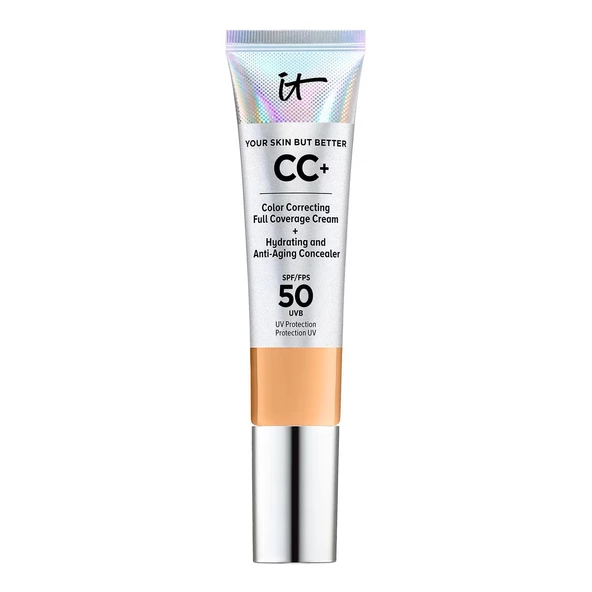 It Cosmetics CC+ Cream Full Coverage Fondöten SPF50+ - Neutral Tan ürün görseli 1
