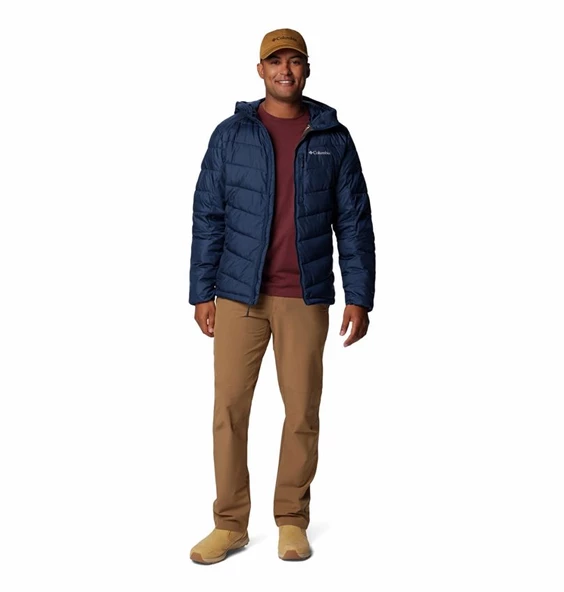 Columbia Labyrinth Loop Hooded Erkek Mont WO3560 - Resim 5