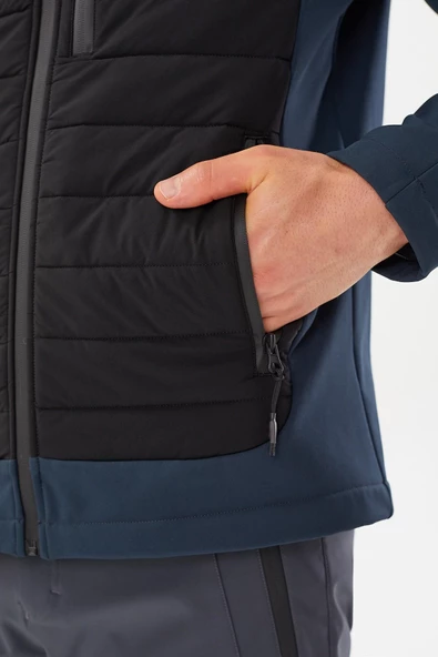 Exuma 2411137-ING Erkek Softshell Mont - Resim 7
