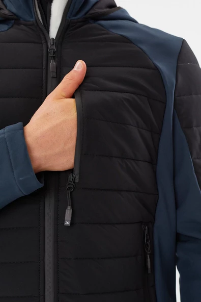 Exuma 2411137-ING Erkek Softshell Mont - Resim 6