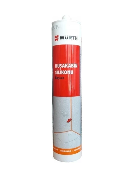 Würth Duşakabin Silikonu Beyaz 310 ml ürün görseli 1