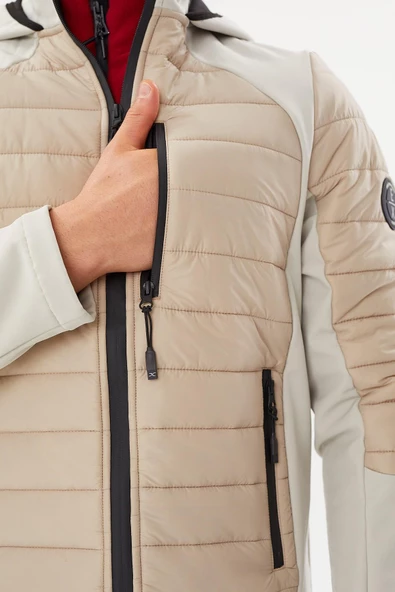 Exuma 2411137-TAS Erkek Softshell Mont - Resim 6