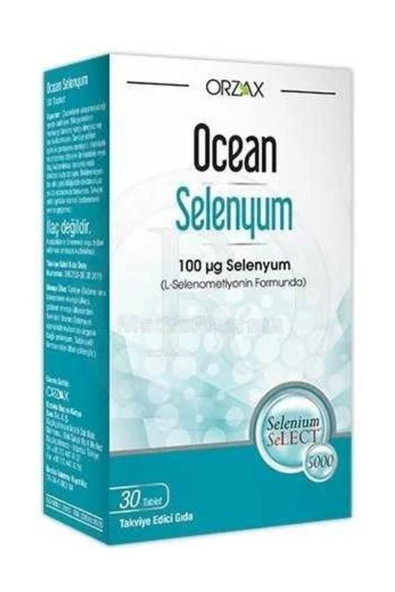 OCEAN SELENYUM 100 MCG 30 TABLET ürün görseli 1