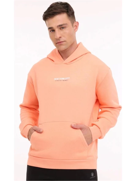 Lumberjack A10188952108010 4W Ml Greys 17Urb2015 4Pr Somon Erkek Kapsonlu Sweatshırt ürün görseli 1