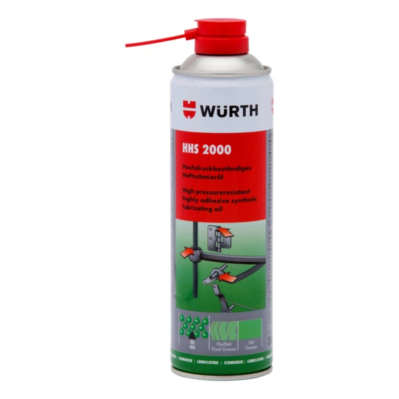 Würth HHS 2000 Yağlama Spreyi Tutunma Özellikli Sıvı Gres 500 ml ürün görseli 1