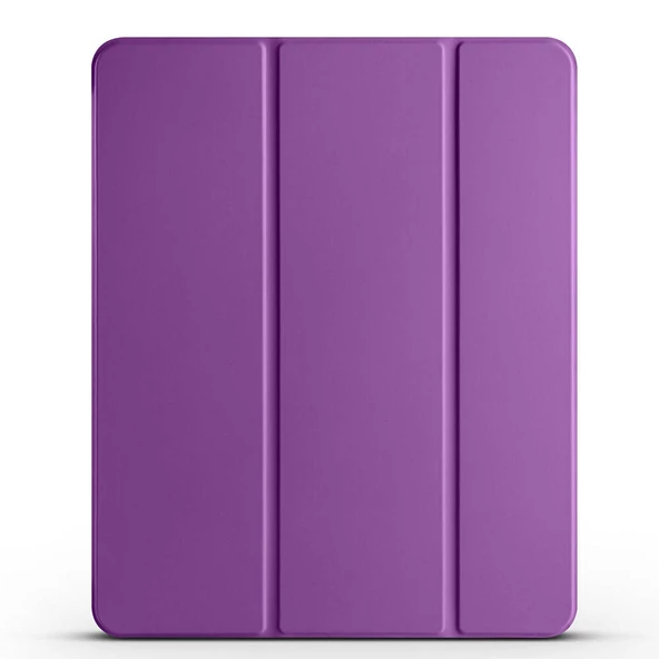Apple iPad Air 10.9 2022 (5.Nesil) Zore Smart Cover Kalem Bölmeli Standlı 1-1 Kılıf ürün görseli 1