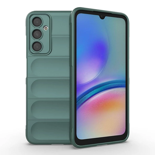 Galaxy A05S Kılıf Esnek TPU Oyuklu Arka Yüzey Tasarımlı Zore Etnik Silikon Kapak ürün görseli 1