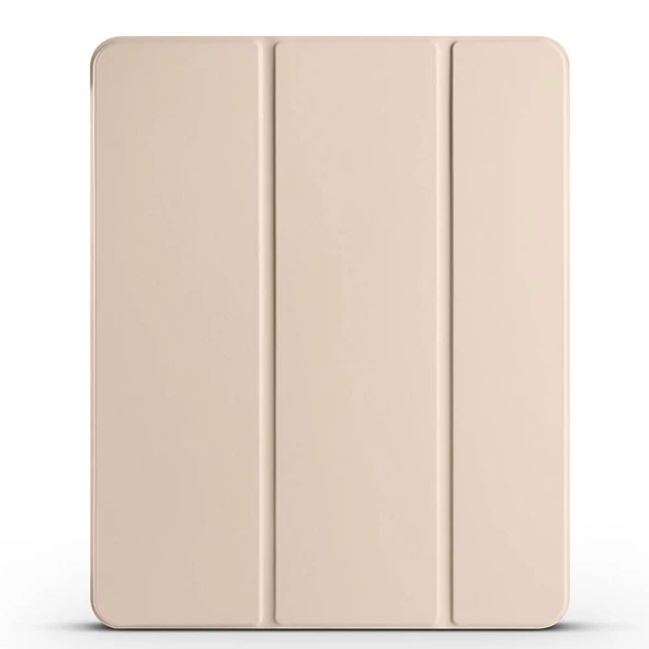 Apple iPad Air 11 2024 Zore Smart Cover Kalem Bölmeli Standlı 1-1 Kılıf ürün görseli 1