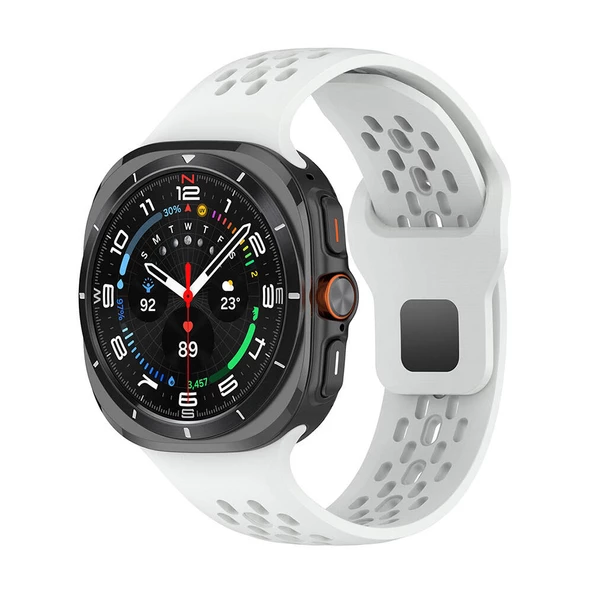 Galaxy Watch Ultra 47mm Zore KRD-119 Delikli Tasarım Silikon Kordon ürün görseli 1