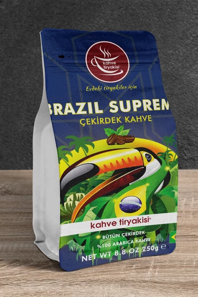 Brazil Supreme Çekirdek Kahve 250 gr - Resim 2