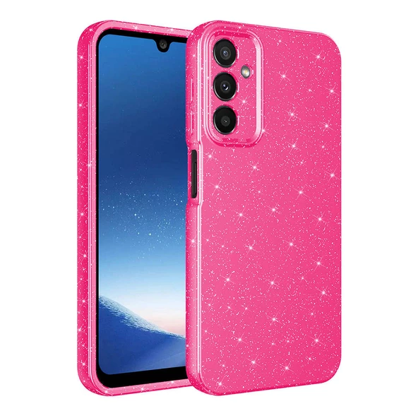 Galaxy A25 Kılıf Kamera Korumalı Simli Lüks Zore Koton Kapak ürün görseli 1