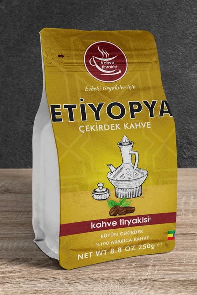 Etiyopya Çekirdek Kahve (Single Origin) 250 gr - Resim 2