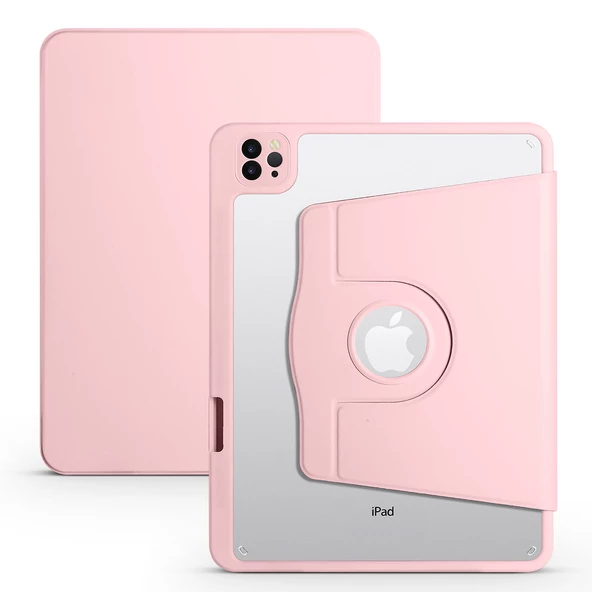 Apple iPad Air 11 2024 Kılıf Zore Termik Kalem Bölmeli Dönebilen Standlı Kılıf ürün görseli 1