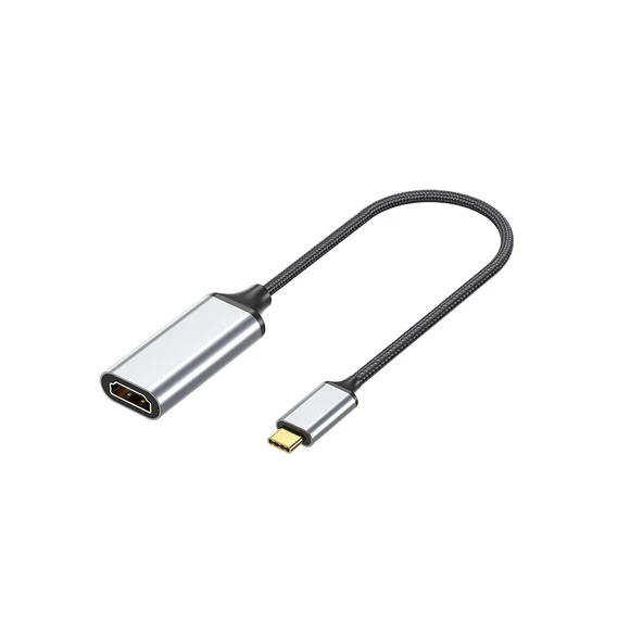QG05 8K 60 Hz Görüntü Kalitesi Type-C to HDMI Dönüştürücü 15cm ürün görseli 1