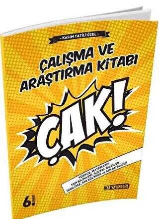 Hız Yayınları 6. Sınıf Çalışma ve Araştırma Kitabı Çak ürün görseli 1