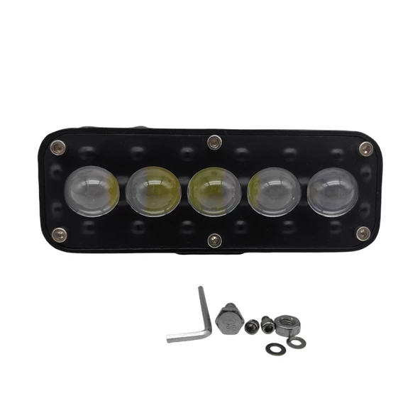 Offroad sis lambası beyaz-sarı gündüz ledi kırmızı /  LASS384 ürün görseli 1