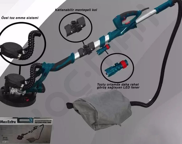 MAX-EXTRA MXP3150 ALÇIPAN DUVAR ZIMPARA - Resim 2