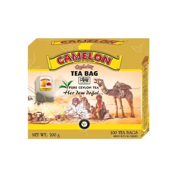 Camelon Süzen Poşet 200 gr Seylan Siyah Çay ürün görseli 1