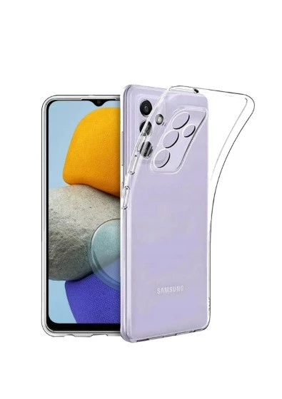 Samsung Galaxy A54 Uyumlu Kılıf Süper Ince Şeffaf Silikon ürün görseli 1