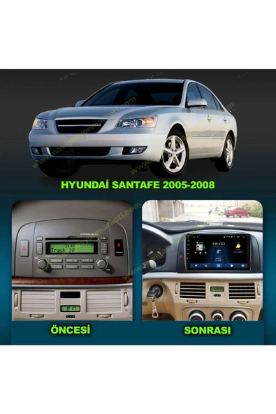 NAVMİNA Hyundai Sonata 2009-2012 Uyumlu 9 inç 4-32 GB Multimedya ürün görseli 1