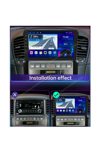 NAVMİNA KİA SORENTO 2007-2010 UYUMLU 9 İNÇ 4-32 GB MULTİMEDYA KAMERA ürün görseli 1