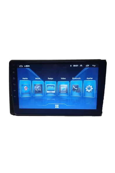 Audi A4 2002-2008 Uyumlu 9 inç Android Multimedya ürün görseli 1