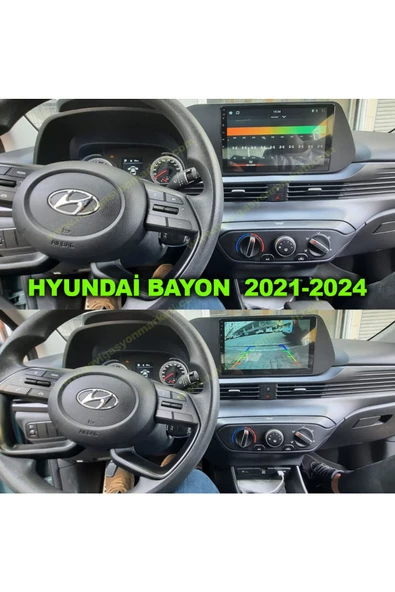 NAVMİNA HYUNDAİ İ20 BAYON 2021-2024 UYUMLU 10 İNÇ 4-32 GB MULTİMEDYA Uyumlu ürün görseli 1