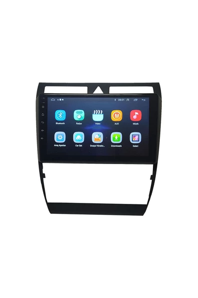 Audi A6 1997-2004 Uyumlu 9 inç Android Multimedya - Resim 4