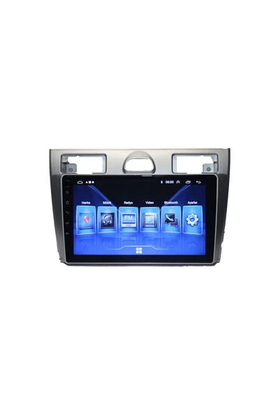 NAVMİNA Ford Fiesta 2006-2011 Uyumlu 9 inç GRİ 2+32 GB Multimedya ürün görseli 1