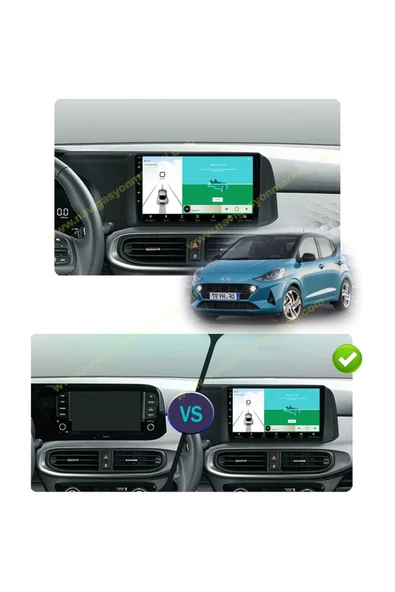NAVMİNA Navmina Hyundai i10 2019-2022 Uyumlu 9 inç 4.32 GB Multimedya ürün görseli 1