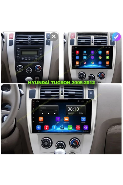 NAVMİNA Hyundai Tucson 2005-2012 Uyumlu 10 inç 4-32 GB Multimedya ürün görseli 1