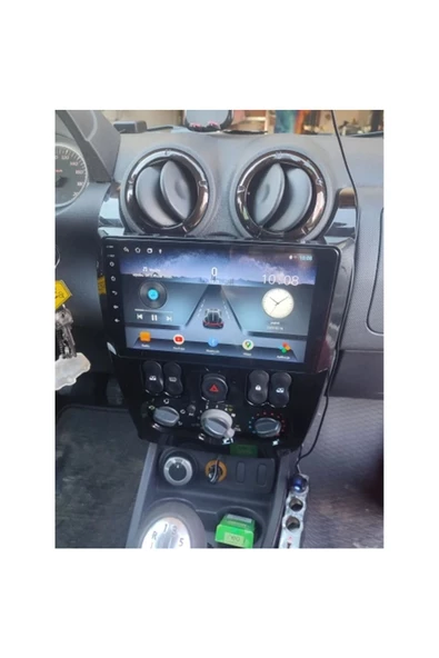 NAVMİNA Dacia Duster 2010-2013 Logan 2012-2015 Stepway 2008-2012 Uyumlu 9 inç 2+32 gb Siyah Multimedya ürün görseli 1