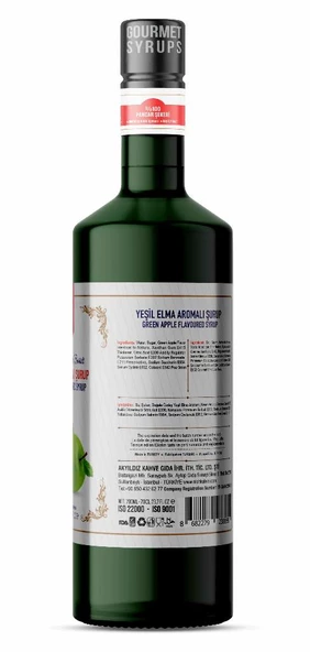 Nish Elma Aromalı Şurup 700 ML - P - Resim 2