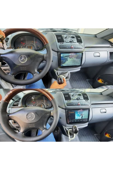 NAVMİNA MERCEDES VİTO 2004-2014 UYUMLU 10 İNÇ 4-32 GB MULTİMEDYA ürün görseli 1