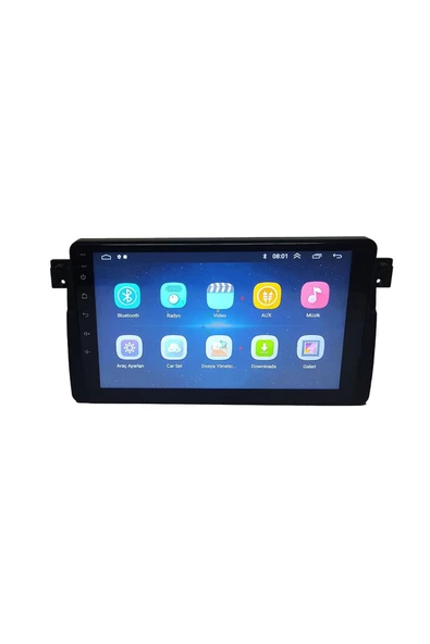 BMW E46 1998-2006 Uyumlu 9 inç Android Multimedya - Resim 2