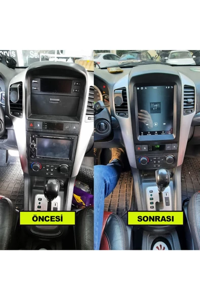 NAVMİNA Chevrolet Captiva  2006-2011 Uyumlu 9.7 inç Tesla Multimedya ürün görseli 1