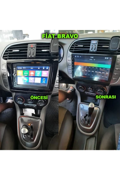 NAVMİNA Fiat Brava 2008-2015 Uyumlu 9 inç 2+32 GB Multimedya ürün görseli 1