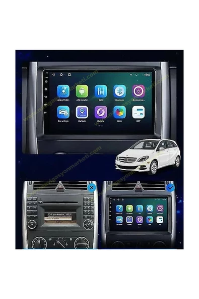 NAVMİNA MERCEDES AB VİTO SPRİNTER 2004-2020 UYUMLU 4-32GB MULTİMEDYA  uyumlu ürün görseli 1