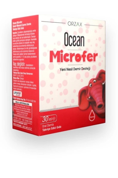 Ocean Microfer Oral Damla 30 ml ürün görseli 1