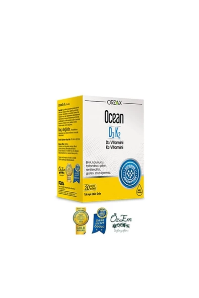 Ocean D3k2 Damla 20 ml ürün görseli 1