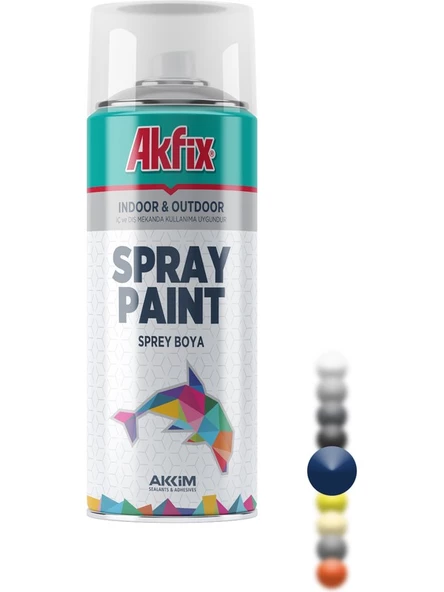 Akfix Sprey Boya Lacivert RAL5002 400ML / 300GR ürün görseli 1